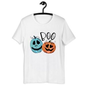 Blue & Orange Pumpkins Boo SVG & PNG Design